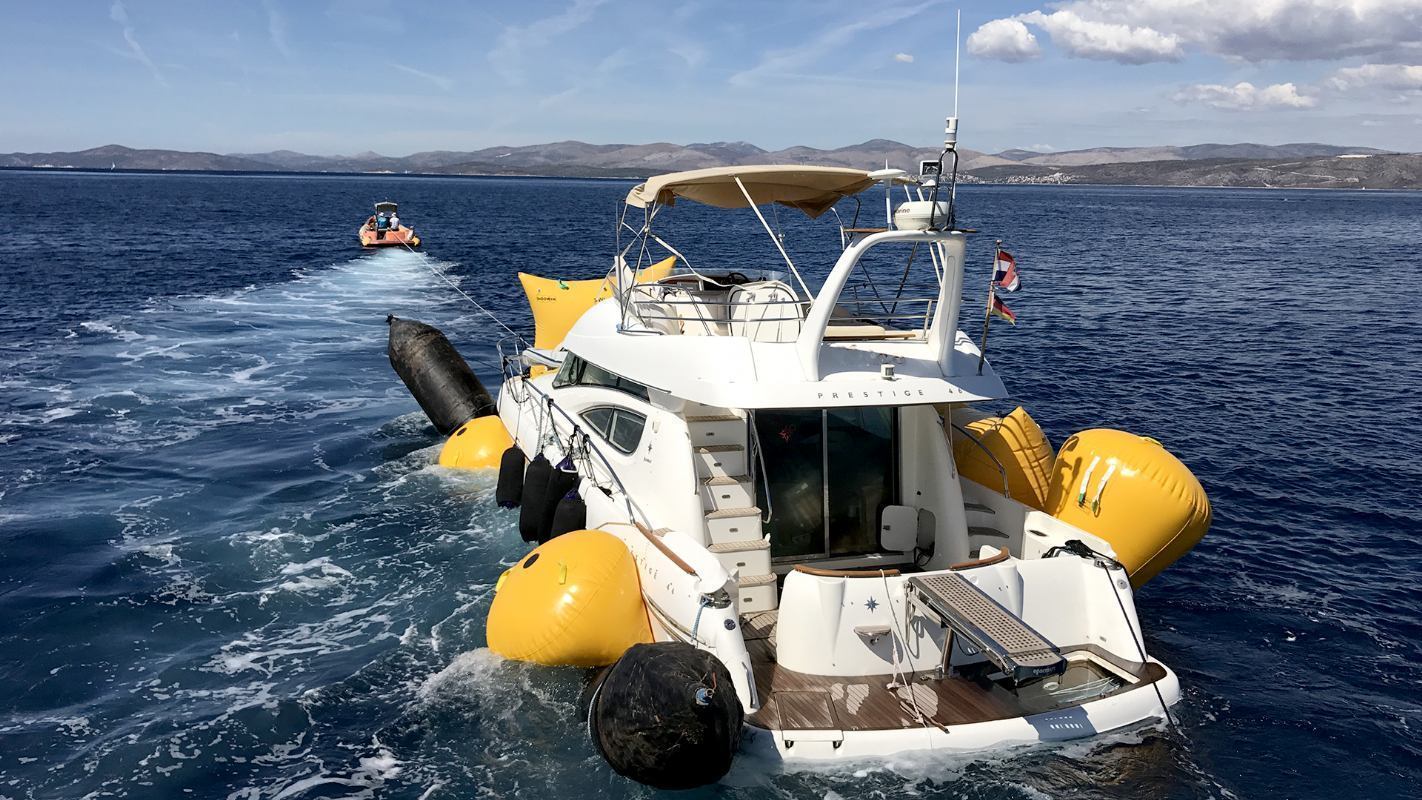 Croatian help & logistics at sea